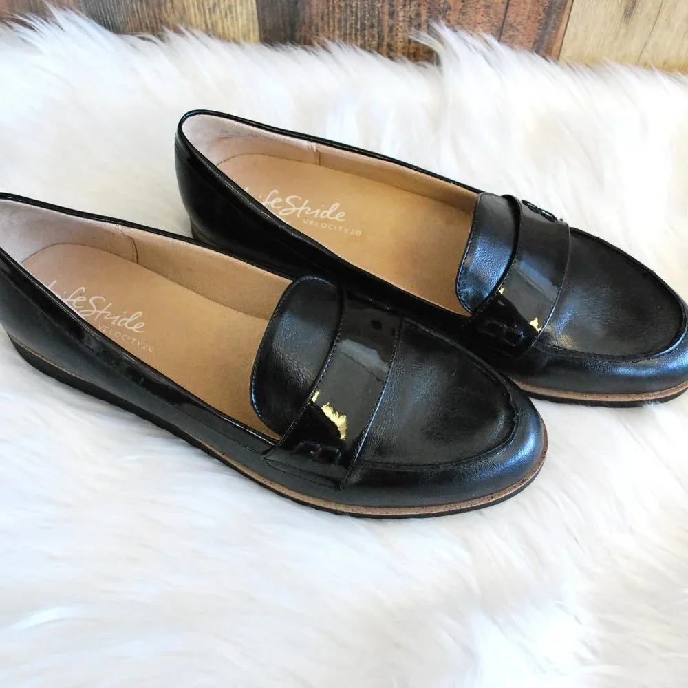 Life Stride Velocity 2.0 Zee Loafer Black Size 11   NWOT